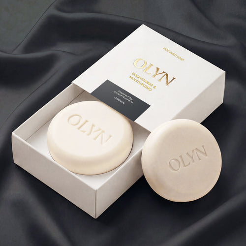 OLYN brightening and moisturizing perfumed soap inspired by Creed Aventus