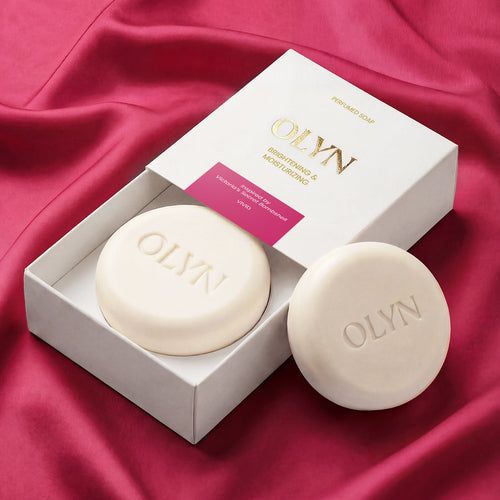 OLYN brightening and moisturizing perfumed soap inspired by Creed Aventus