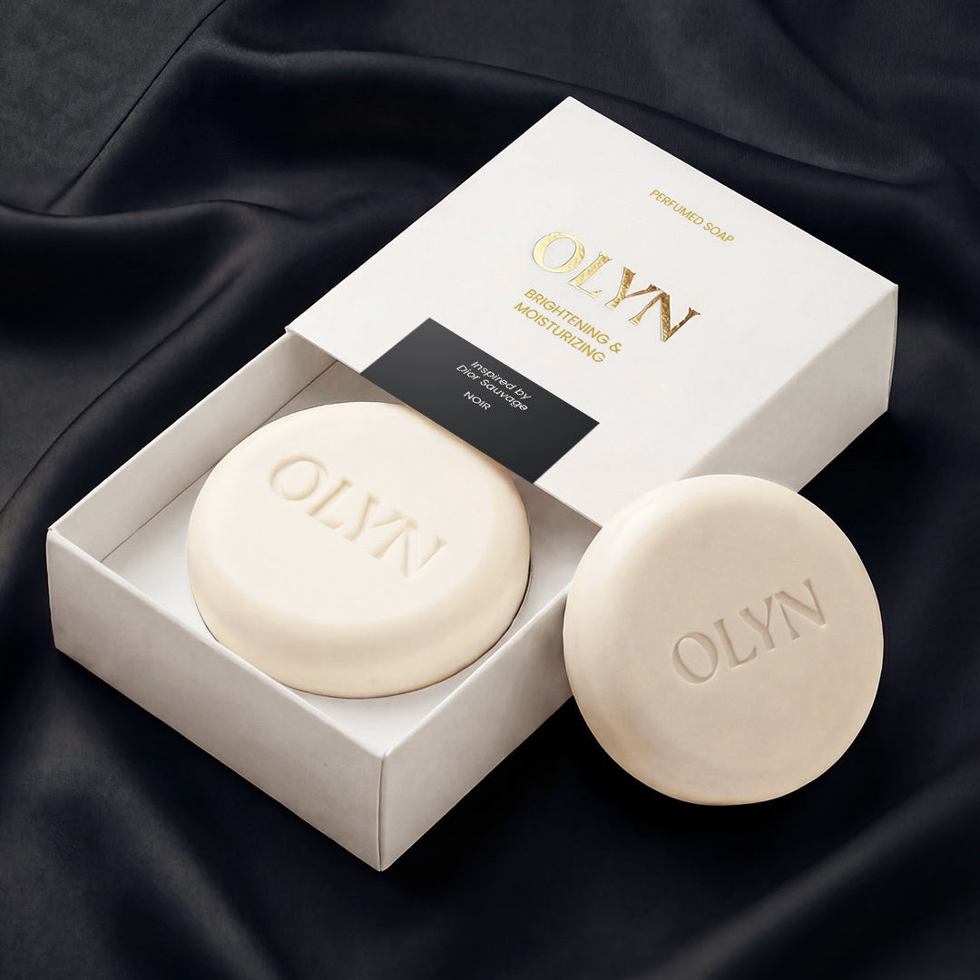 OLYN brightening and moisturizing perfumed soap inspired by Dior Sauvage