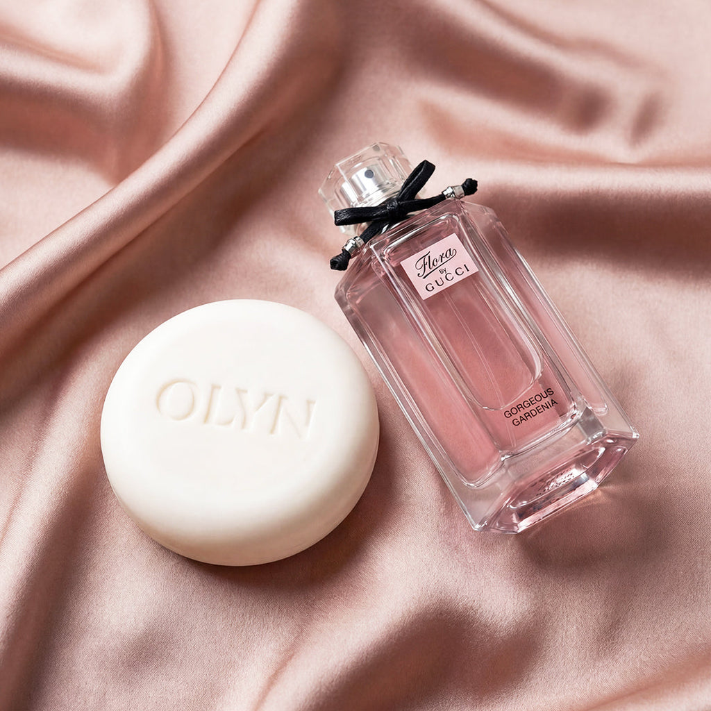 OLYN fragrance soap inspired by Gucci Flora