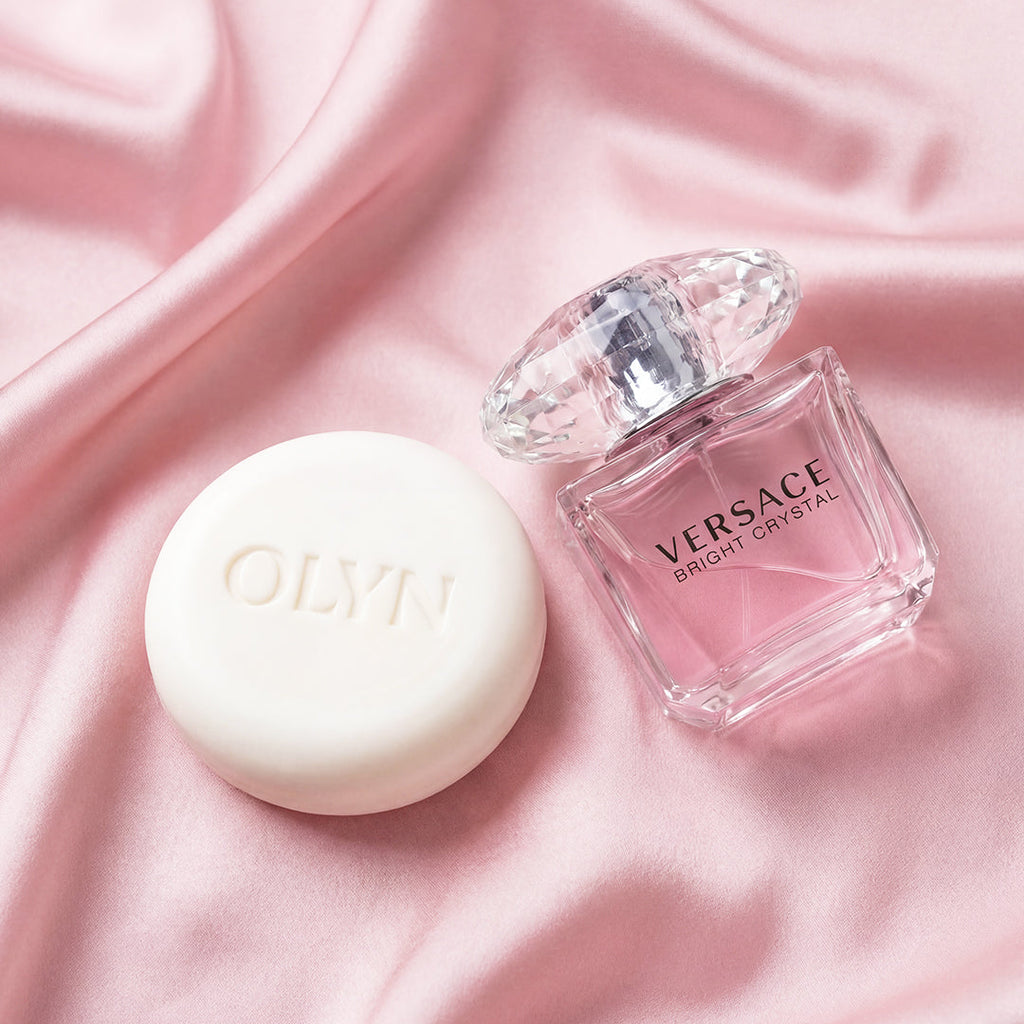 OLYN fragrance soap inspired by Versace Bright Crystal