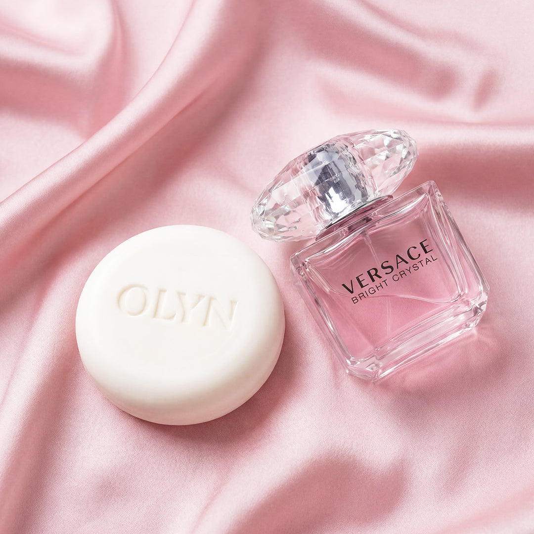 OLYN fragrance soap inspired by Versace Bright Crystal