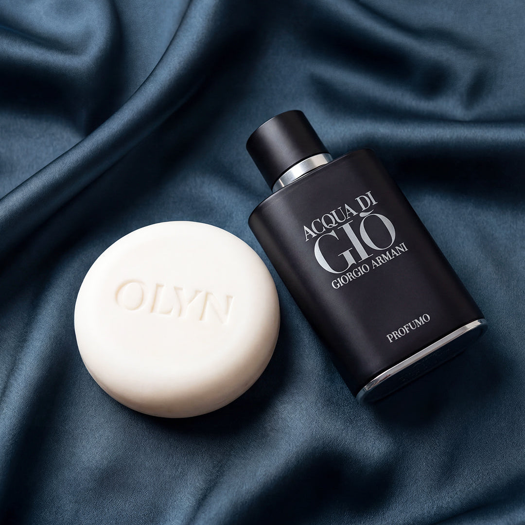 OLYN fragrance soap inspired by Acqua di Gio
