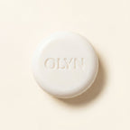 OLYN skin care soap with kojic acid, licorice, kaolin clay, shea butter.