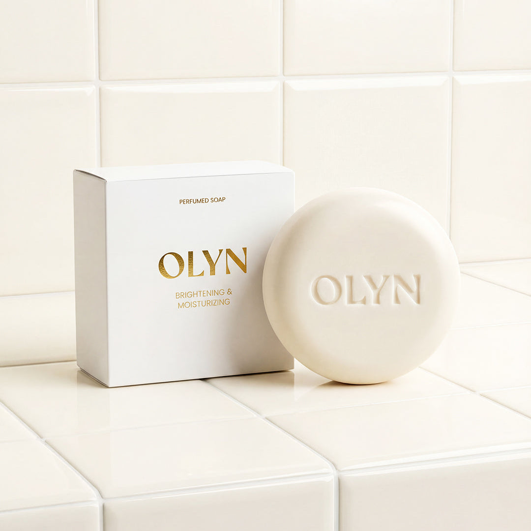 OLYN brightening and moisturizing perfumed soap